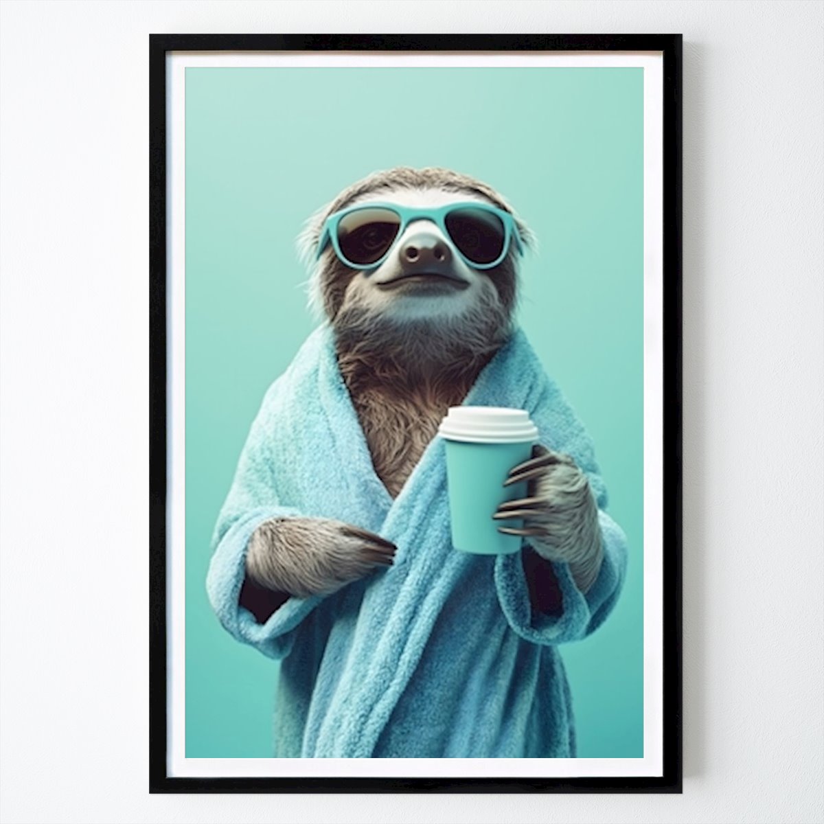 Küchen Poster: Morgenmuffel Deluxe von David Godbehere