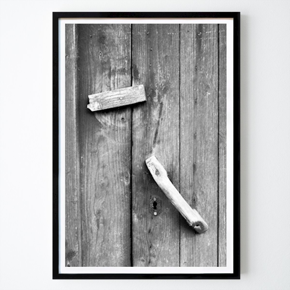 Kitchen Poster: The old handle by Lena Medin