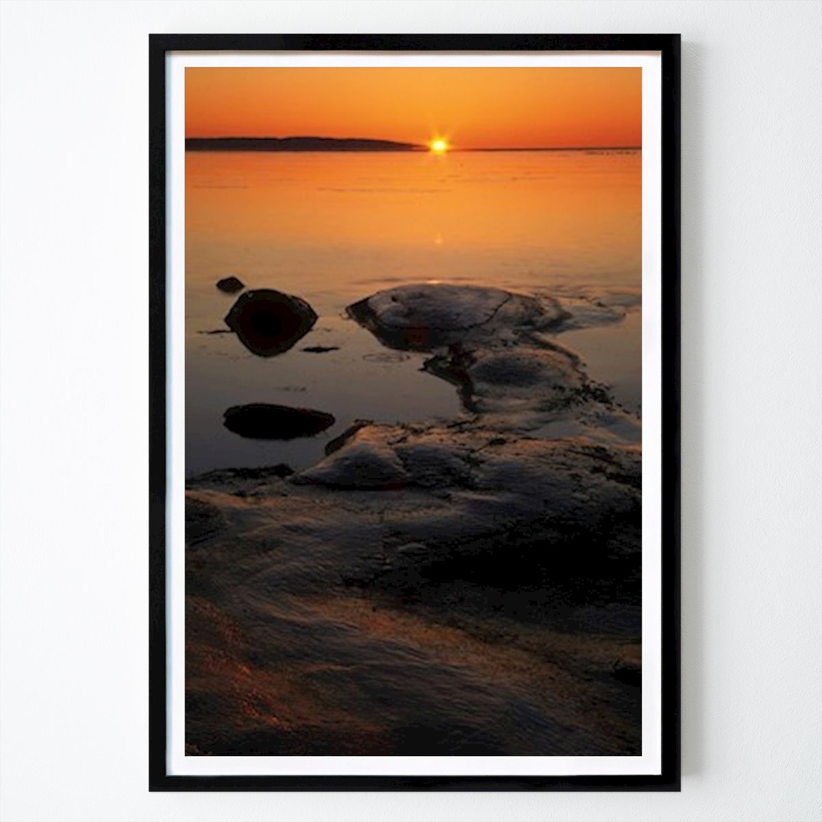Kitchen Poster: Sunset In Laxvik by Stefan J Nilsson