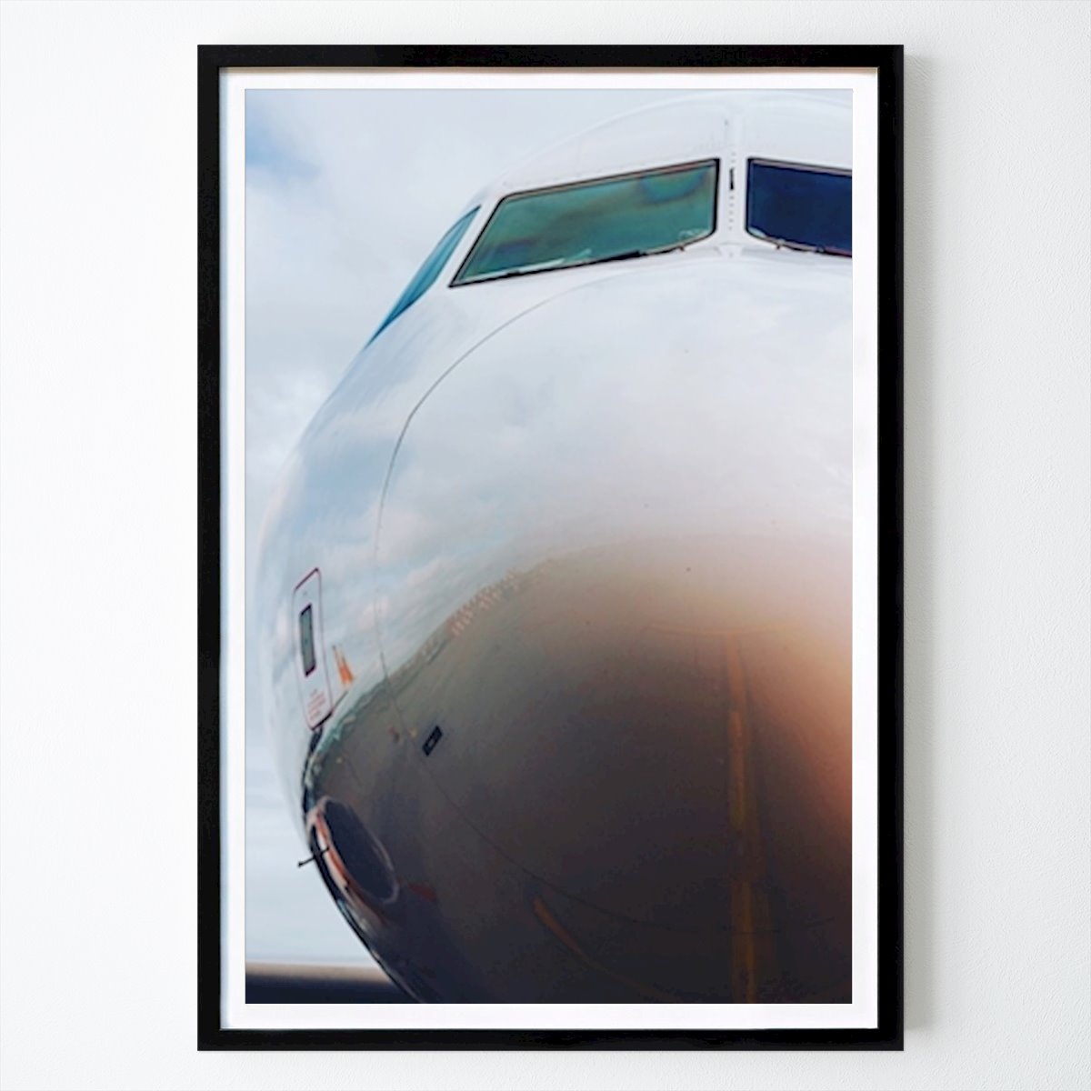 Stockholm Poster: Airplane by Daniel Nordlund