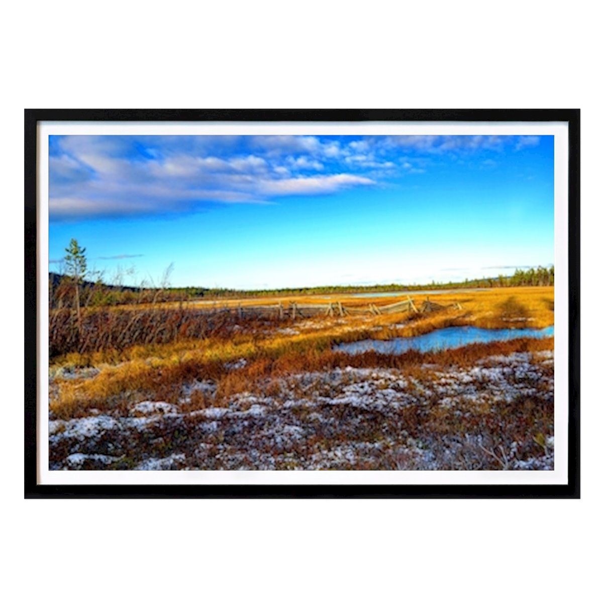 Natuur Poster: De herfst knapperig van Sofia Johnsson