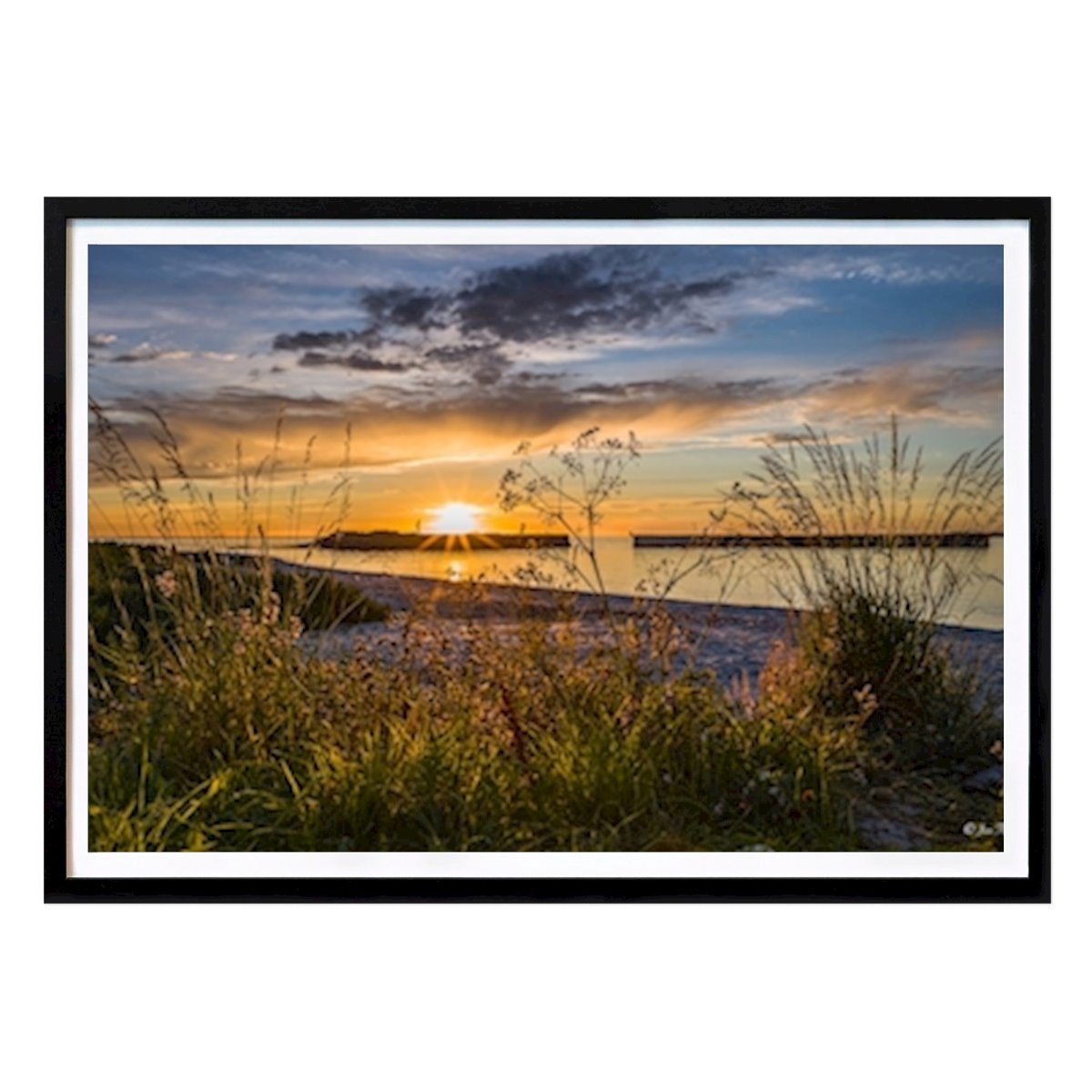 Natureza Poster: Sonho do pôr do sol de Jan Flisnes