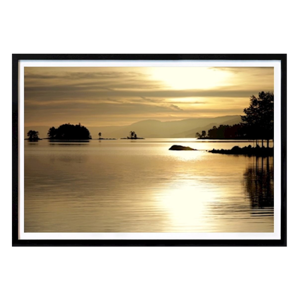 Natura Poster: Acqua dorata di Kjell Slåtten
