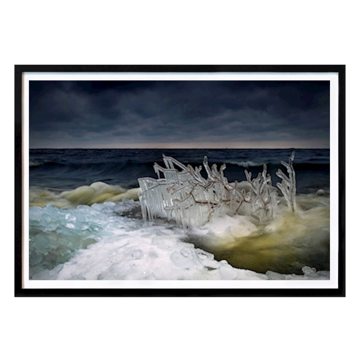 Nature Affiche: L’arbre de glace par Henric Forsell