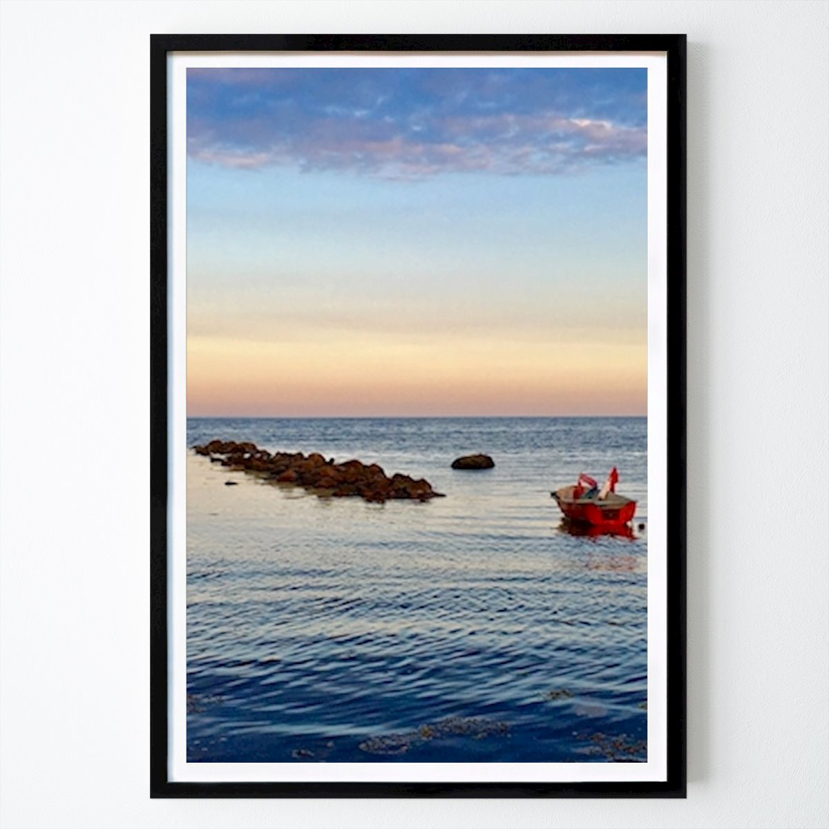 Szabadidő Poszter: Egyedül a tengerben 2 Gunilla Wall által