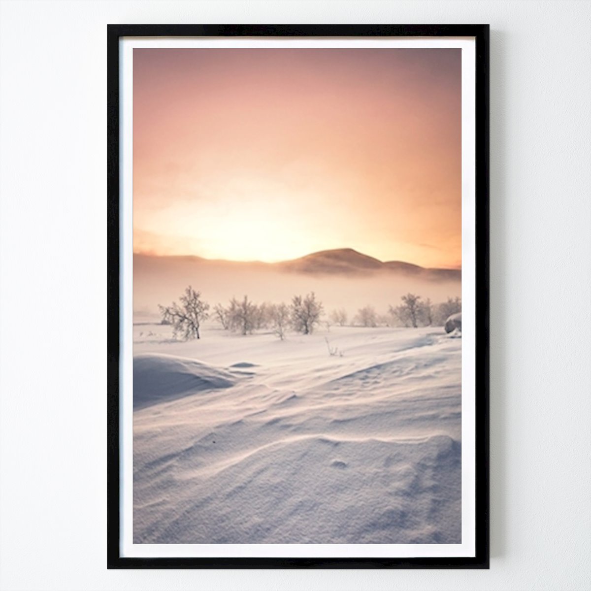 Nature Poster: Golden sunset by Jens Wennerberg