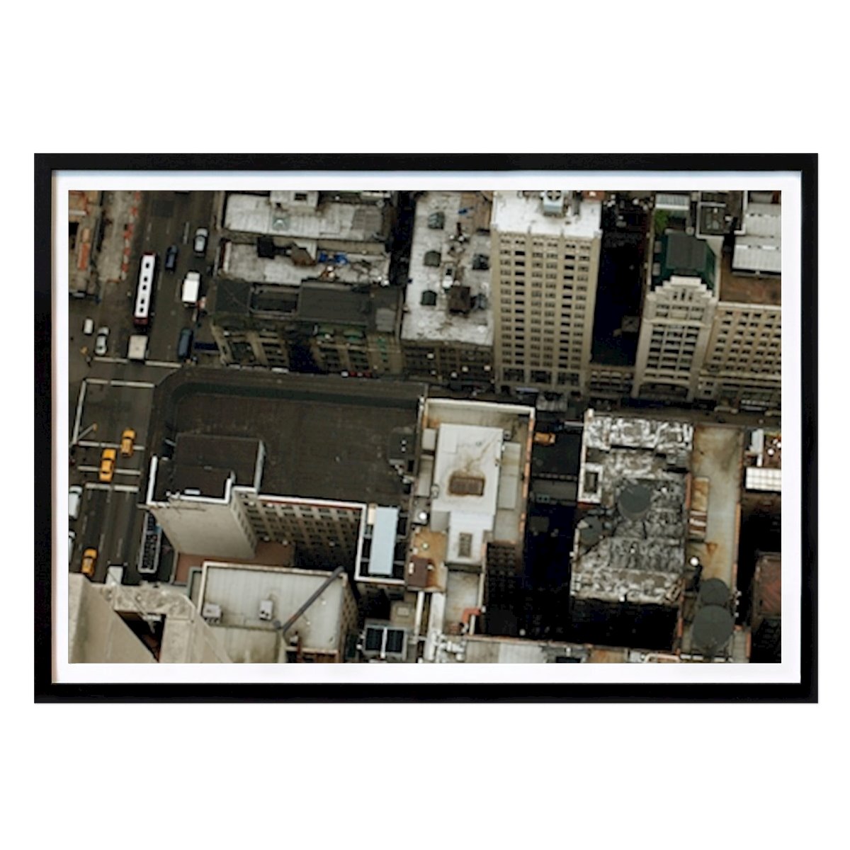 New York Plakat: Takplater av Robert van Bolderick