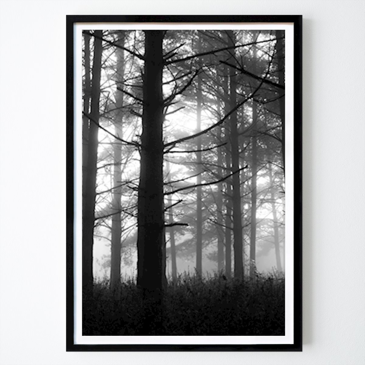 Kitchen Poster: Norwegian wood by By heidi b holm