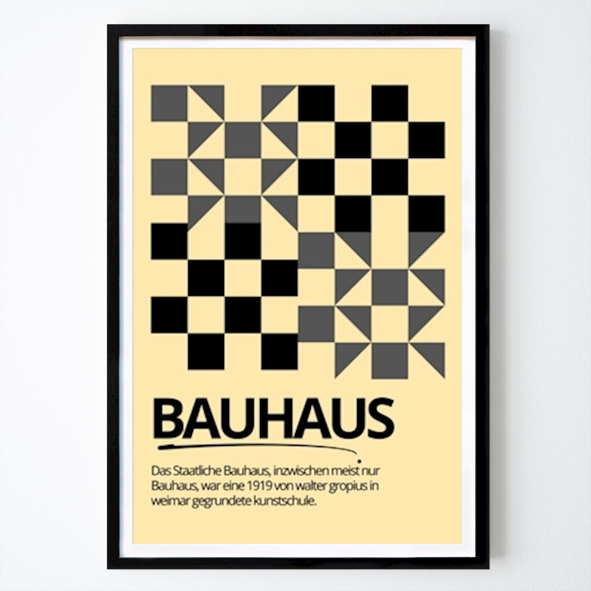 Bauhaus Plakát: Bauhaus od Buah hati