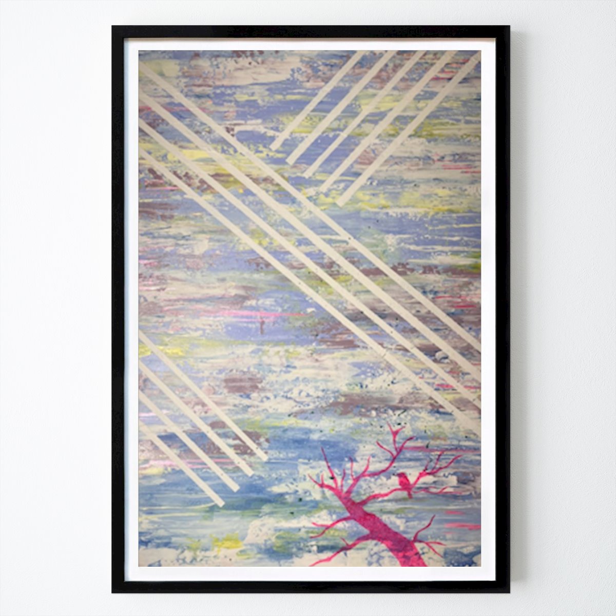 Abstrakt Plakat: Armbåndsur av The Painted Canvas - Art by Anna