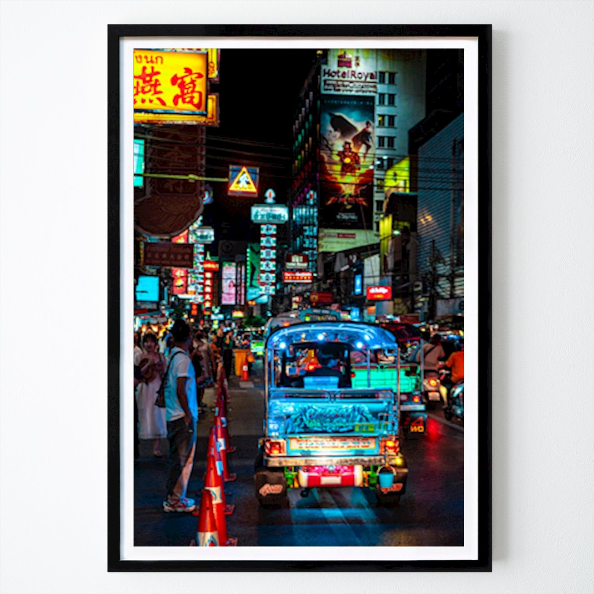 Küchen Poster: Bangkok food street pt2 von Damir Makevic