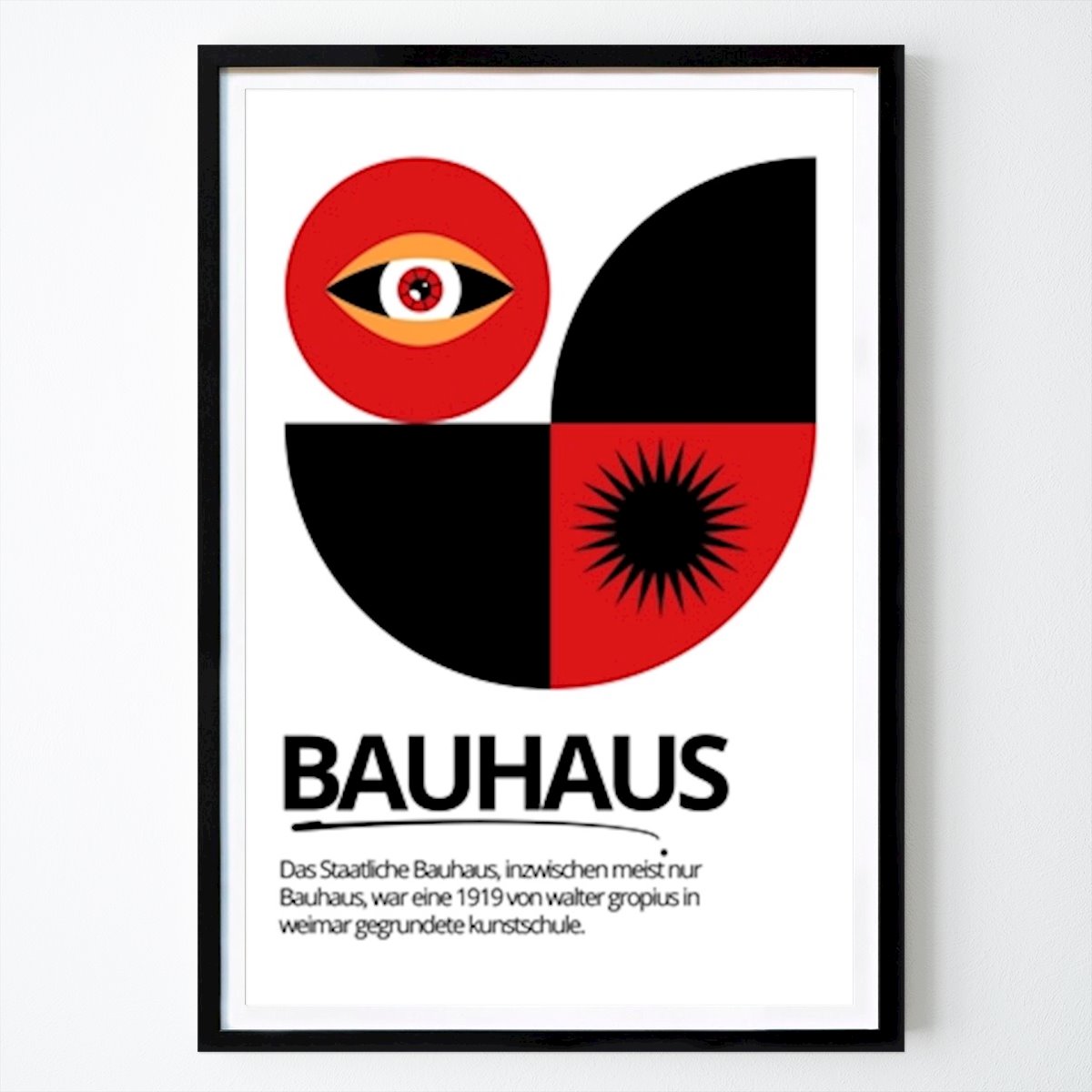 Bauhaus Plagát: Bauhaus od Buah hati