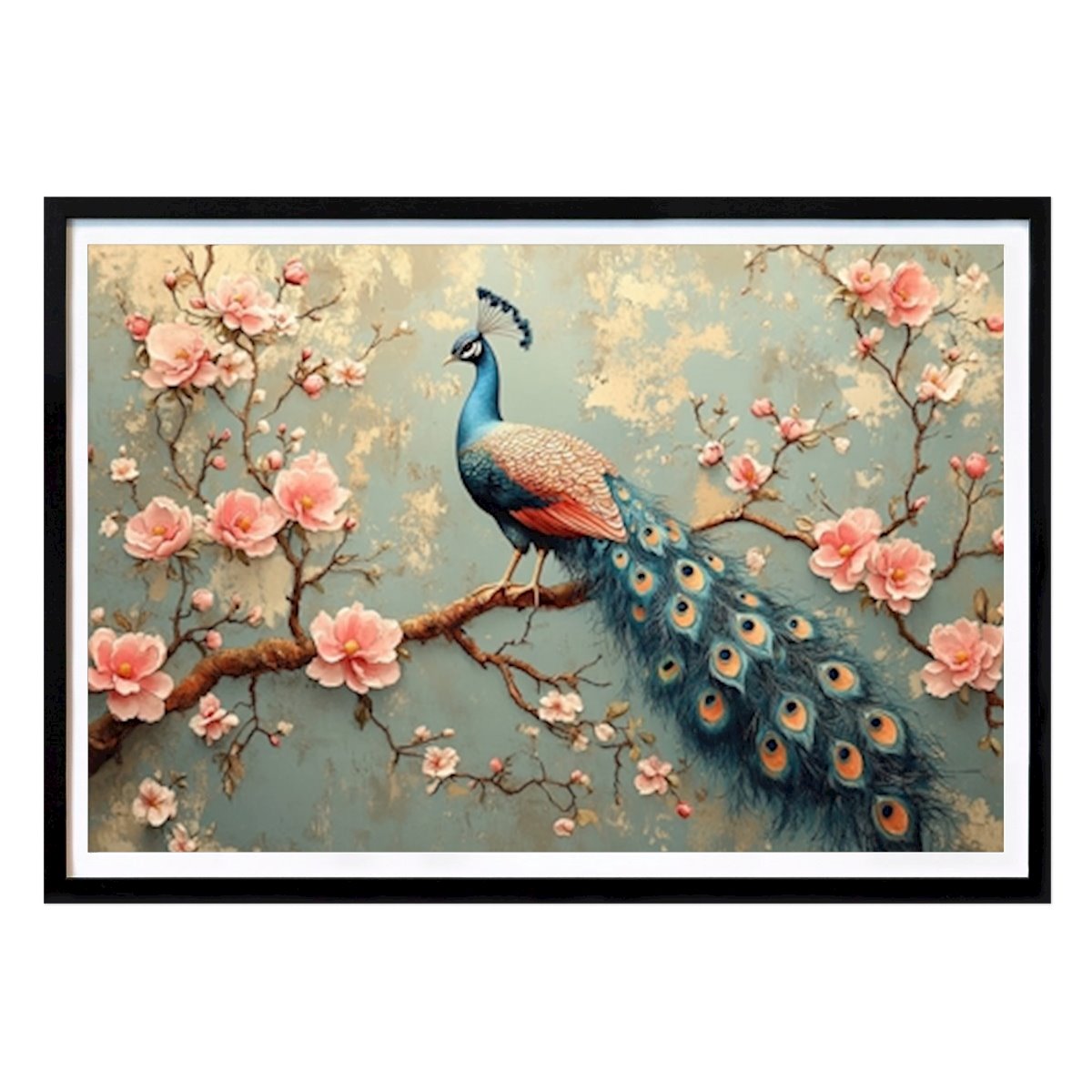 Natur Poster: William Morris Peacock von Felix Wren
