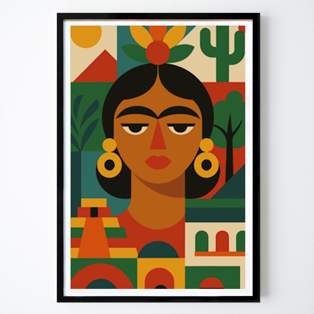 Cocinas Póster: Mexican Woman de Ed ramos
