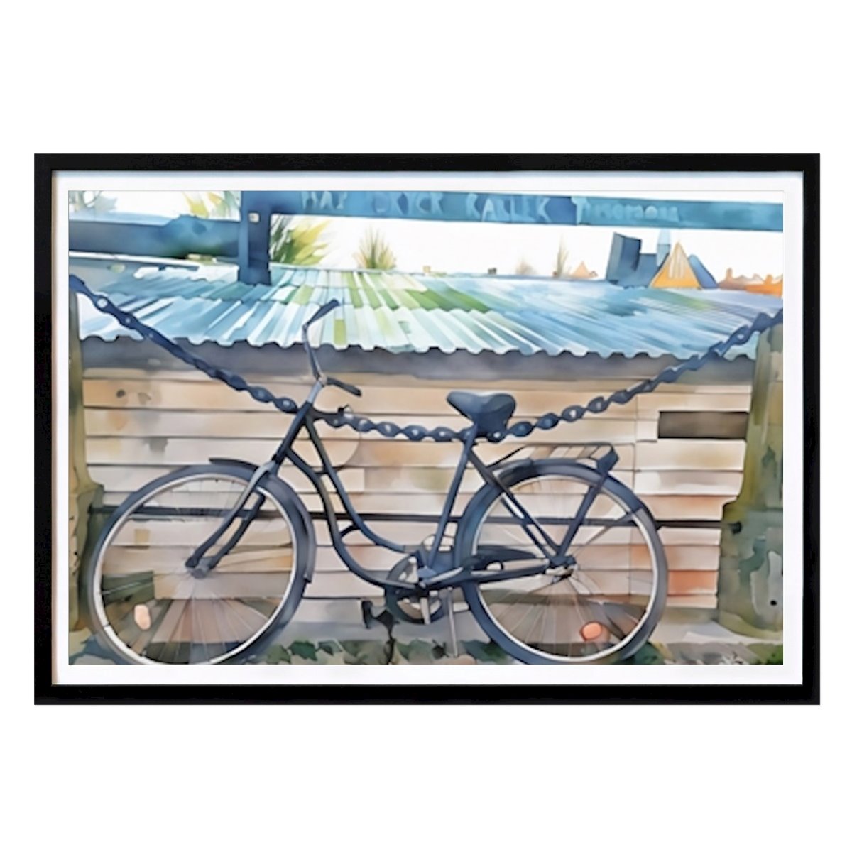 Byer & Steder Plakat: Sammen av Bo Halm