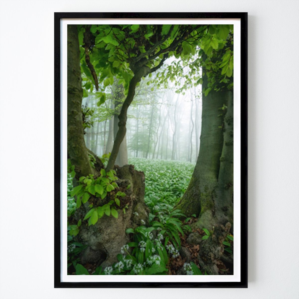 Botanical Poster: The forest frame by Yen Do
