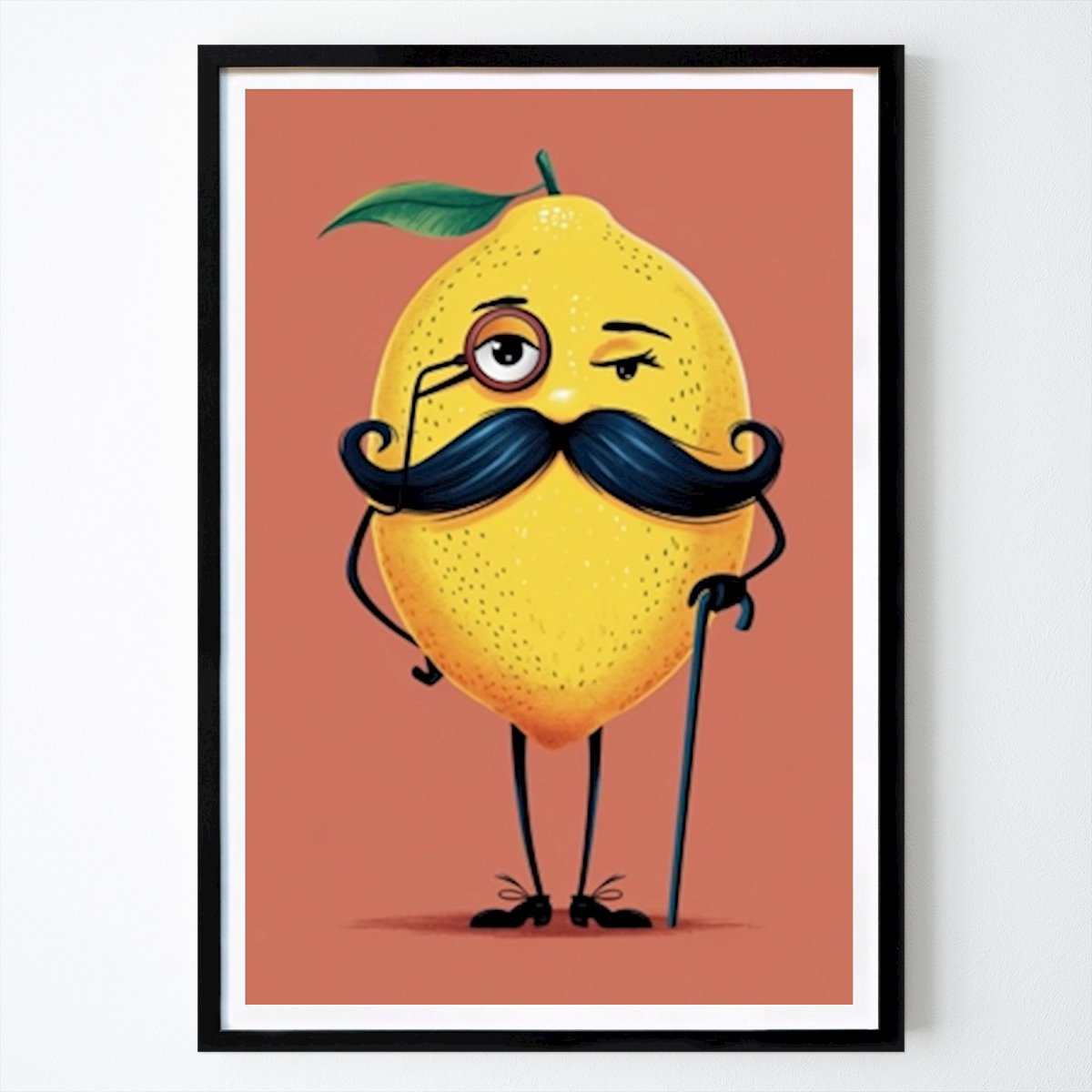 Kunstnerisk Plakat: Sir Lemon Supreme av Happy Kids Posters