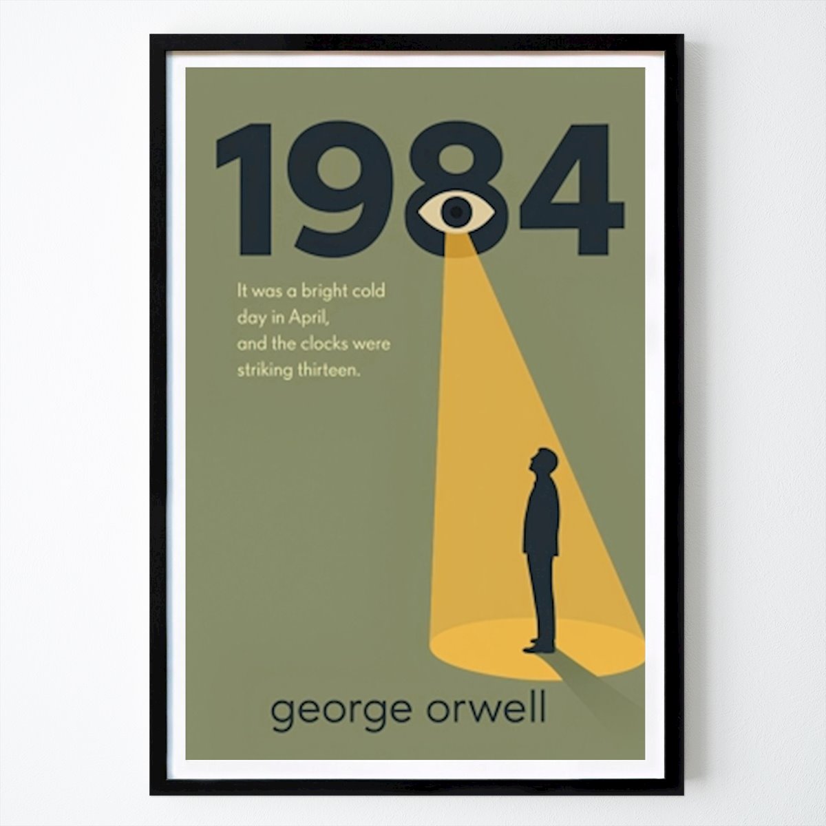 Retro & Vintage Juliste: 1984 George orwell tekijänä Jeremy kocakk