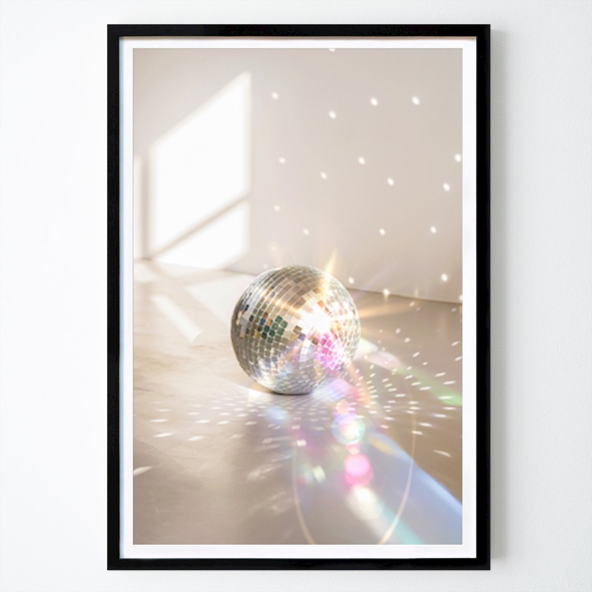 Retro & Vintage Plakat: Glitter Glam Disco Ball av Dagmar Pels