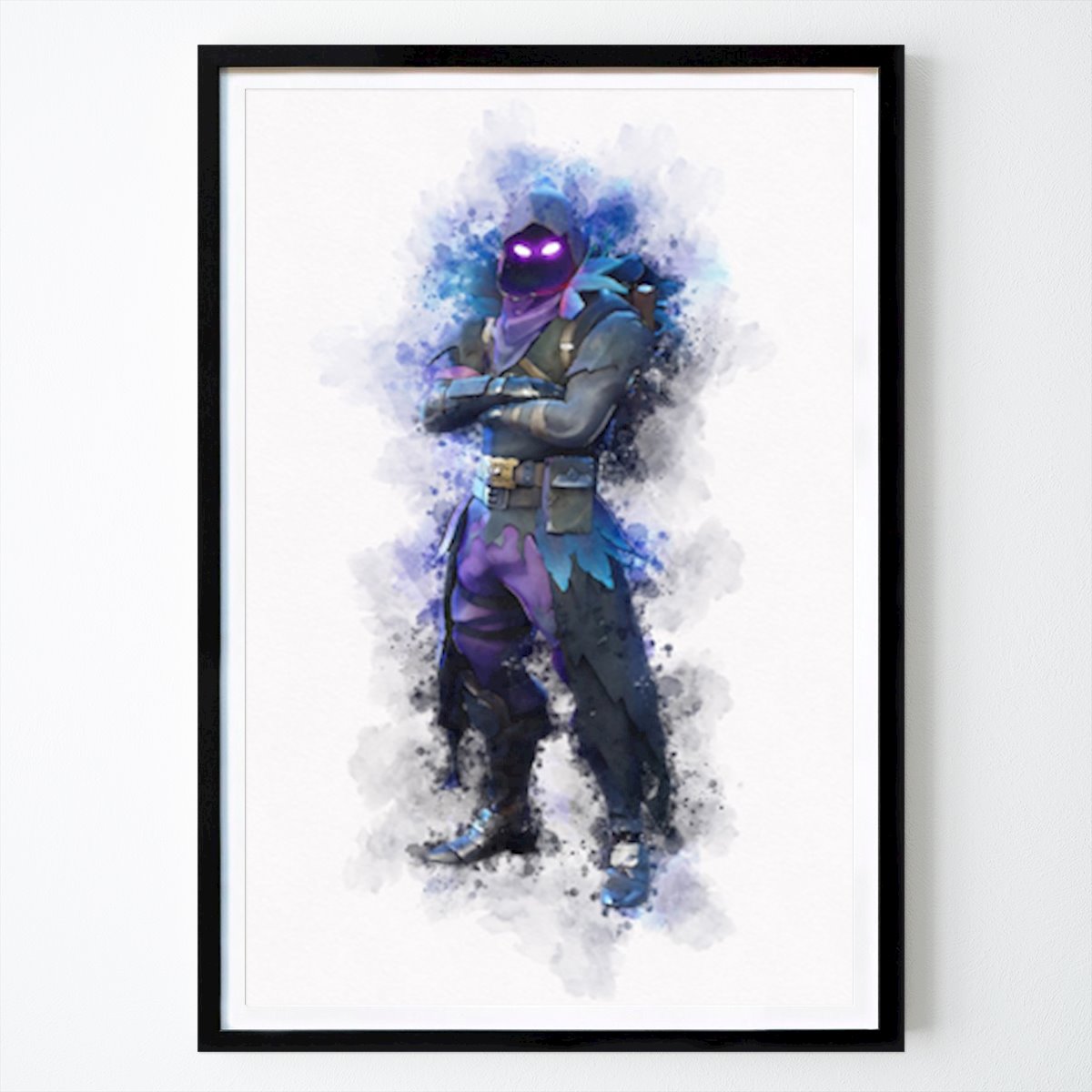 Retro & Vintage Plakat: Ravn Fortnite av Sasuke 23