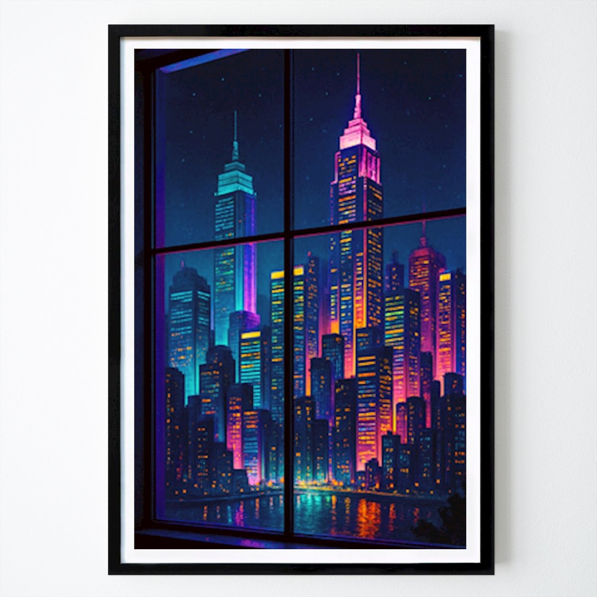 Retro & Vintage Poster: Geschwindigkeit am Himmel von Nature