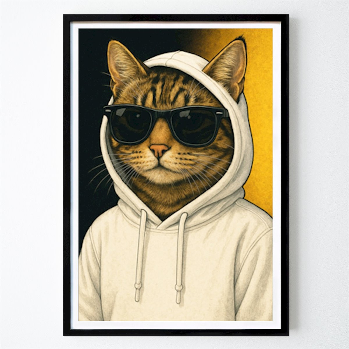 Illustration Poster: The Cool Cat Chronicles av Gendex.rudy