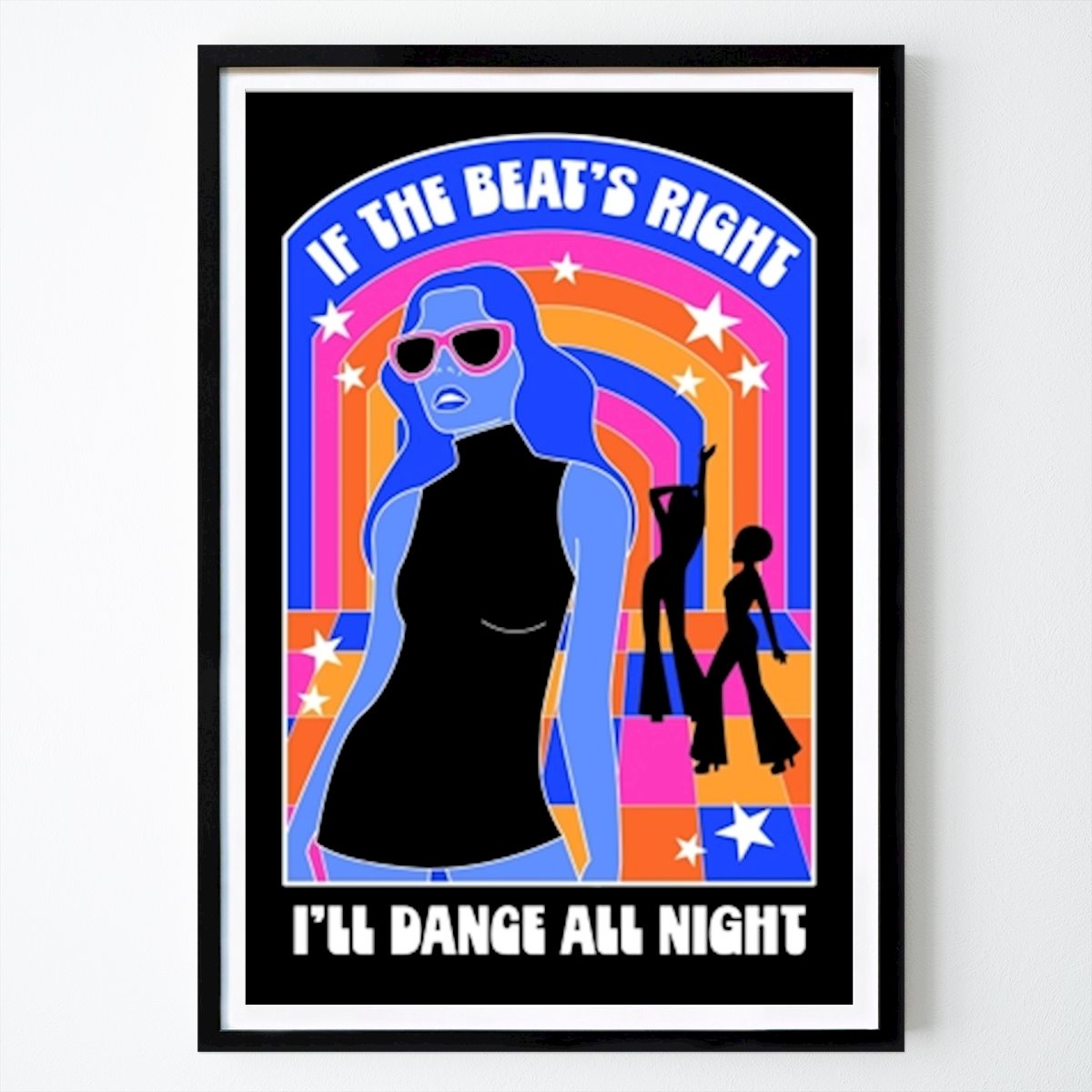 Citáty Plakát: Retro diskotéka od Matilda Hübinette