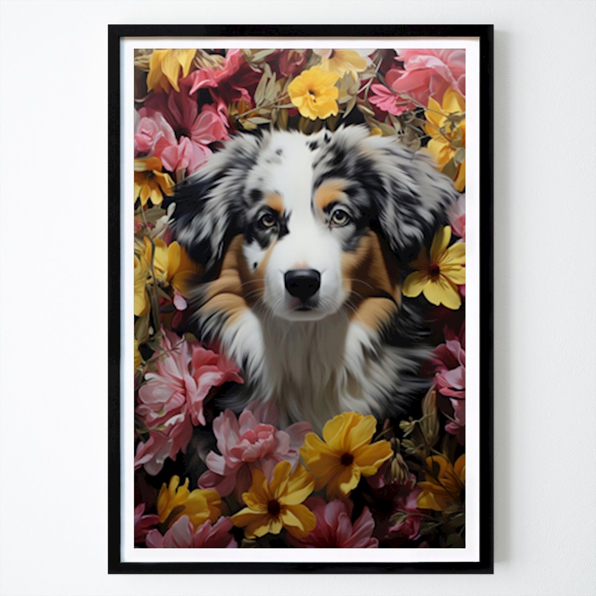 Niños Póster: Lovely Pet-Australian Shepherd de Sandra Nitschke