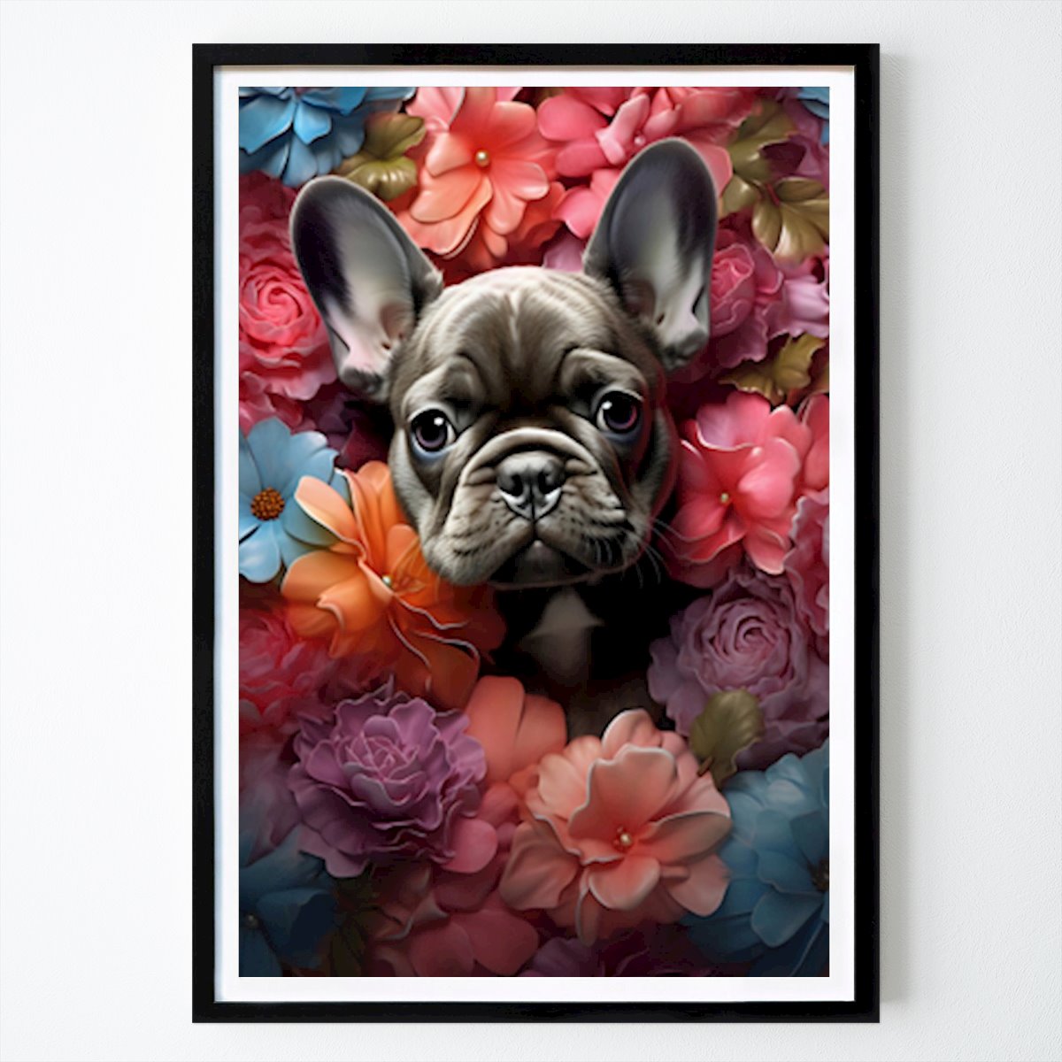 Niños Póster: Lovely Pet - French Bulldog de Sandra Nitschke