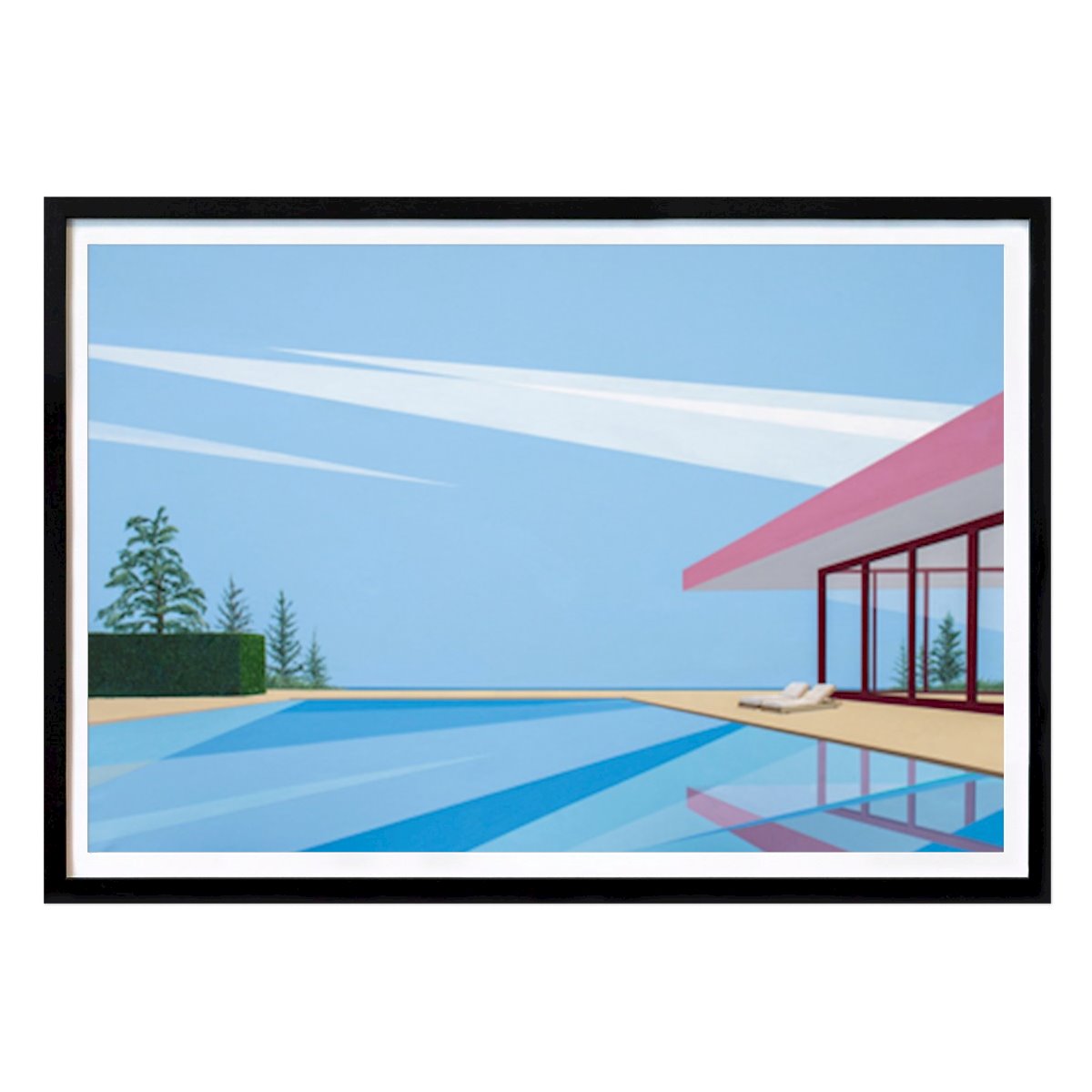Arkitektur & Design Poster: Pool vibbar, coola vibbar av Felix Burgos