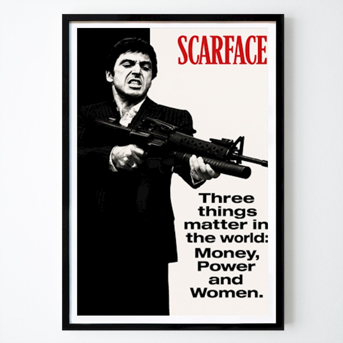 Hobby Poster: Al Pacino Scarface av Nicolas07