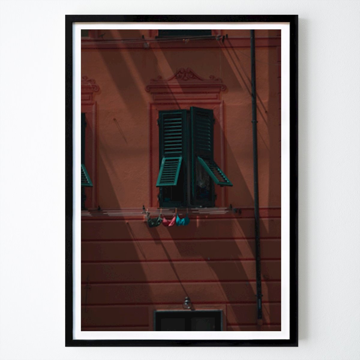 Italien Poster: Italiens Fassaden av Colleen Schwalm