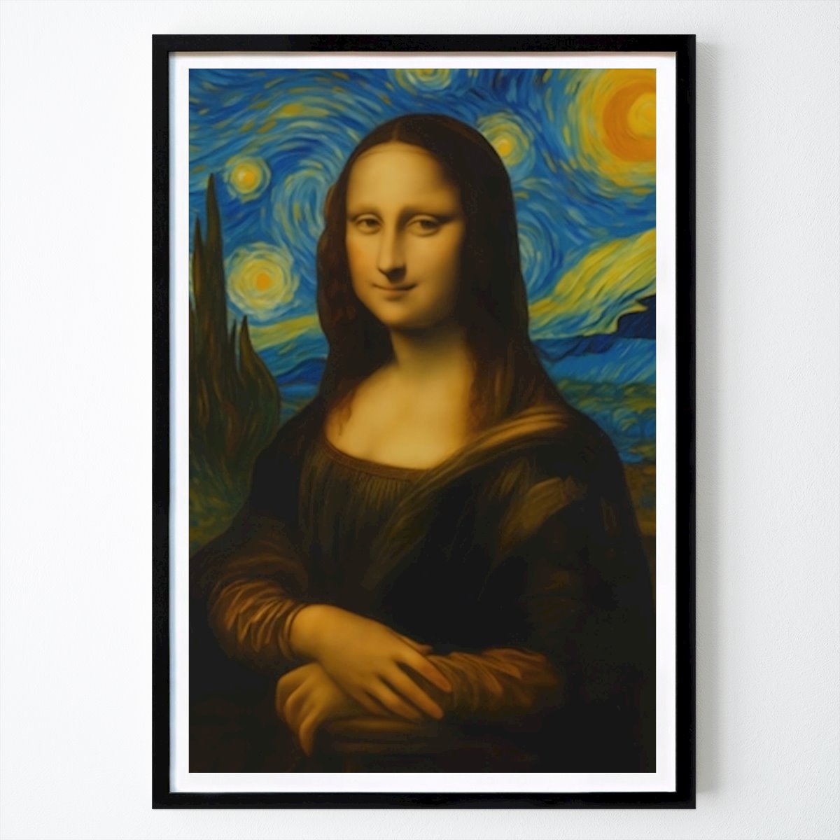 Art Poster: Lisa X van gogh von Pecco