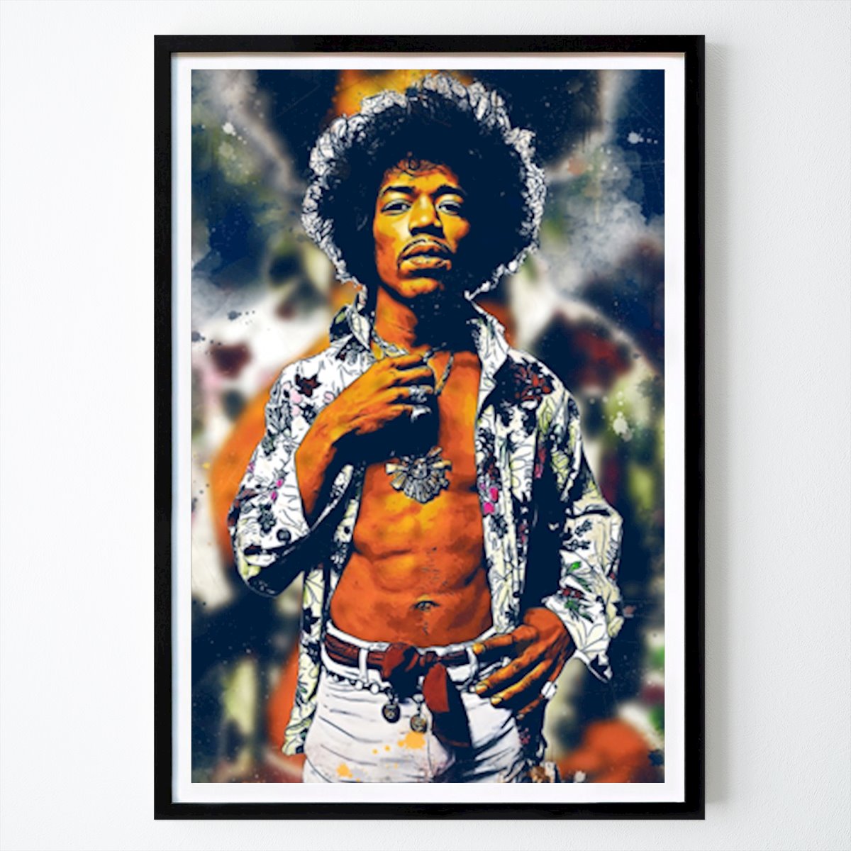 Hobby Plakat: Jimi marskalk hendrix av Rifky adhi prakoso