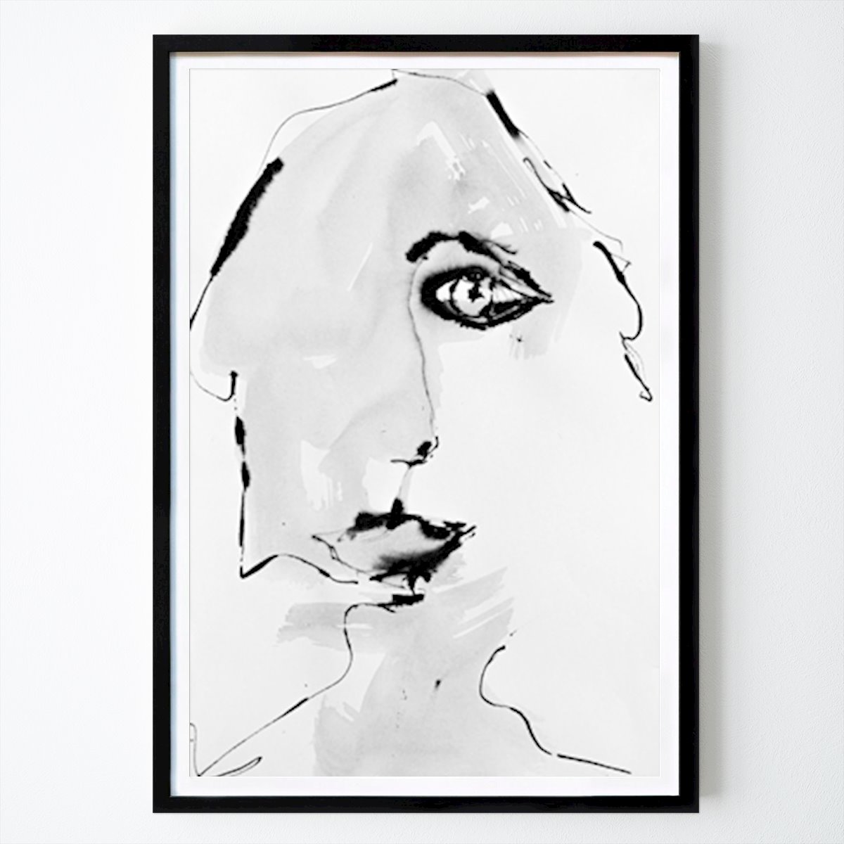 Abstract Poster: Woman in the mirror by Emmy Albers