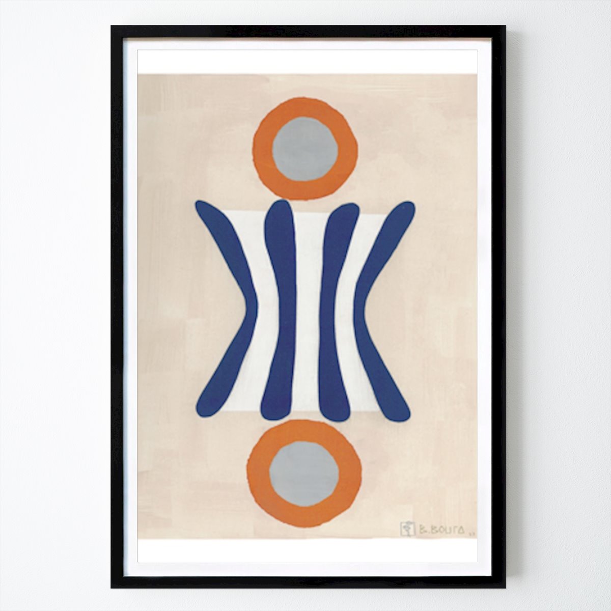 Yoga Poster: Hourglass by Aplotica Studio