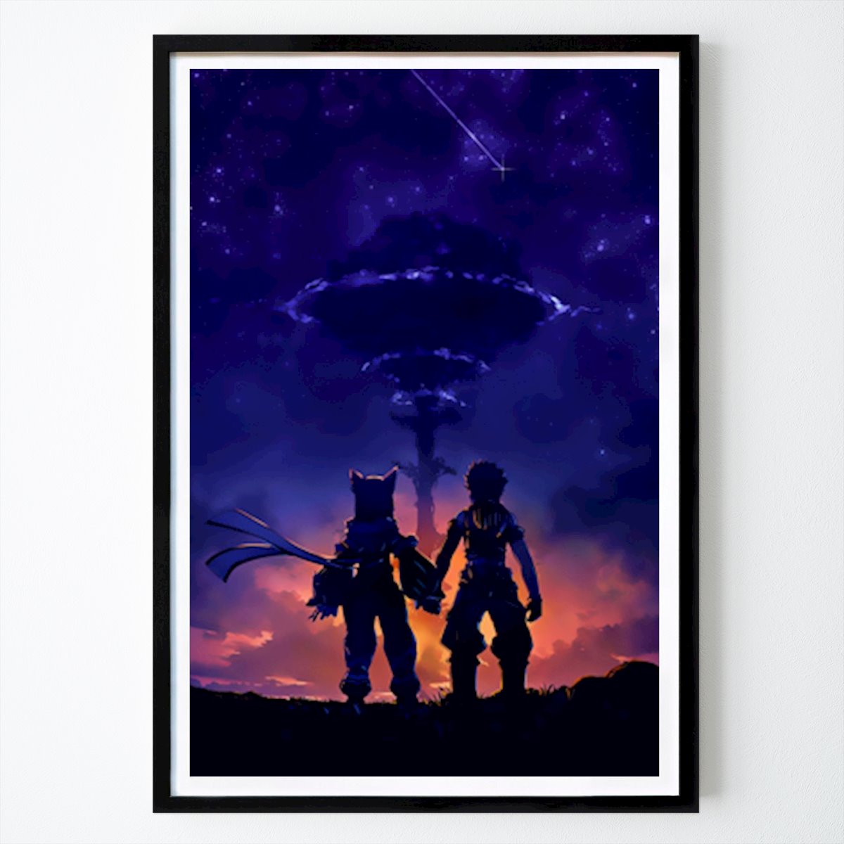 People & Portrait Poster: Xenoblade Gaming by Buahbuas