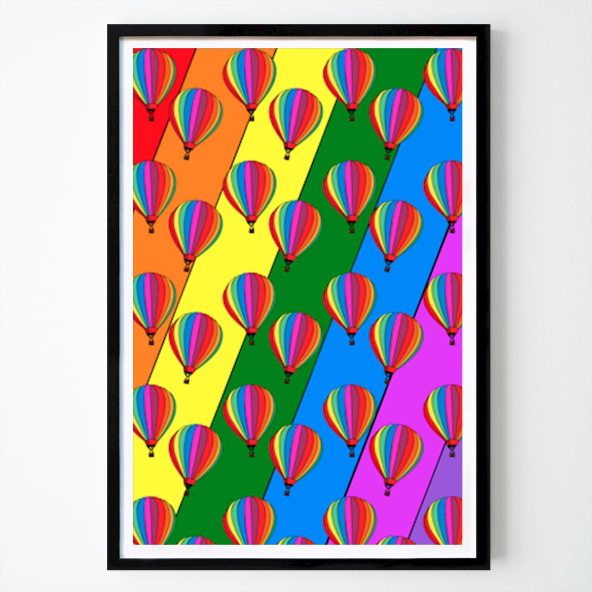 Art Poster: Balloon Spectrum von Nicholas