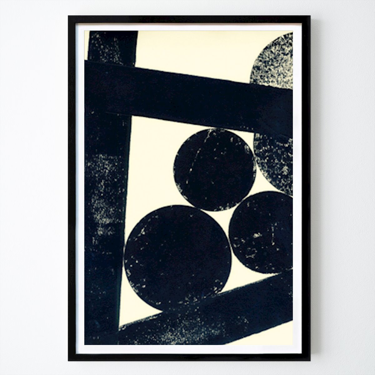 Art Affiche: Monochrome Geometry par Petr Strnad