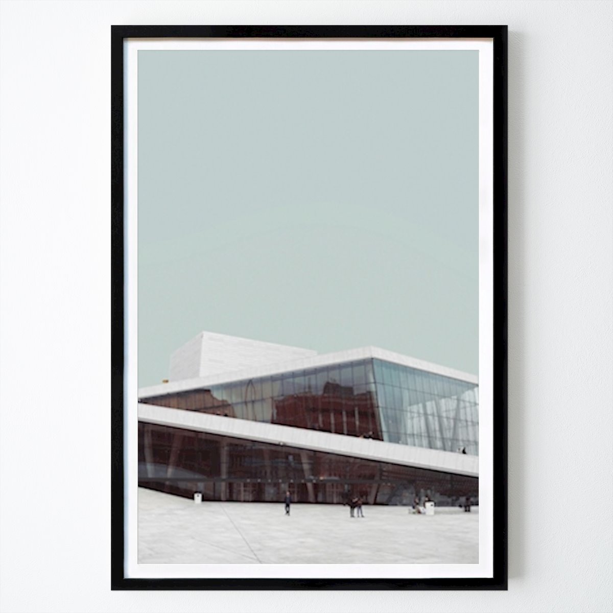 Oslo Plakat: Et isbjerg i Oslo av Sven Burman