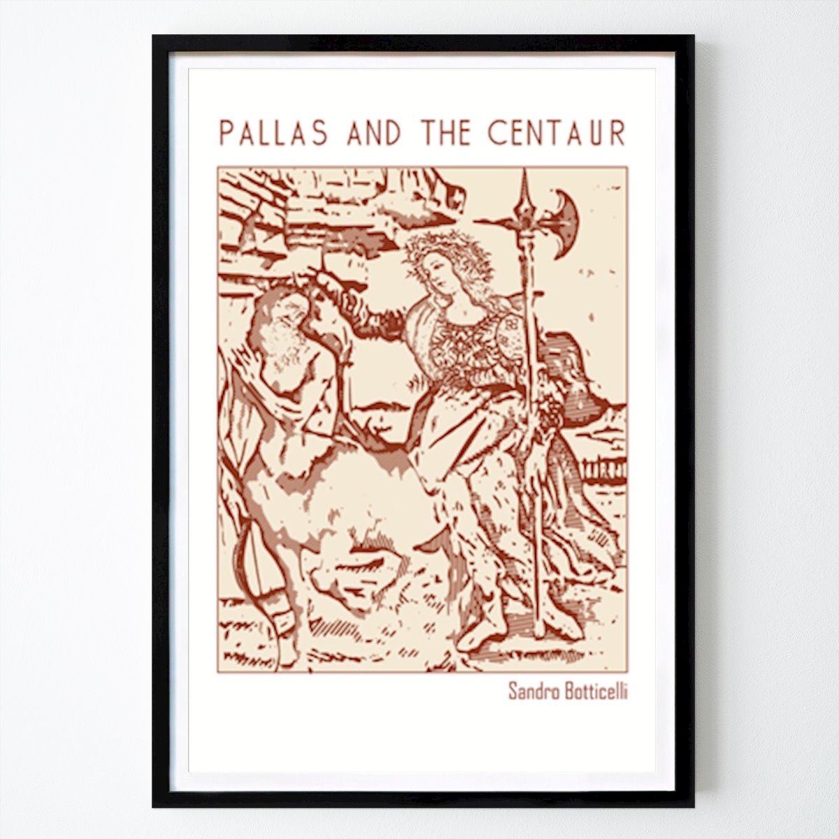 Artistic Poster: Pallas and Centaur by Doa Project