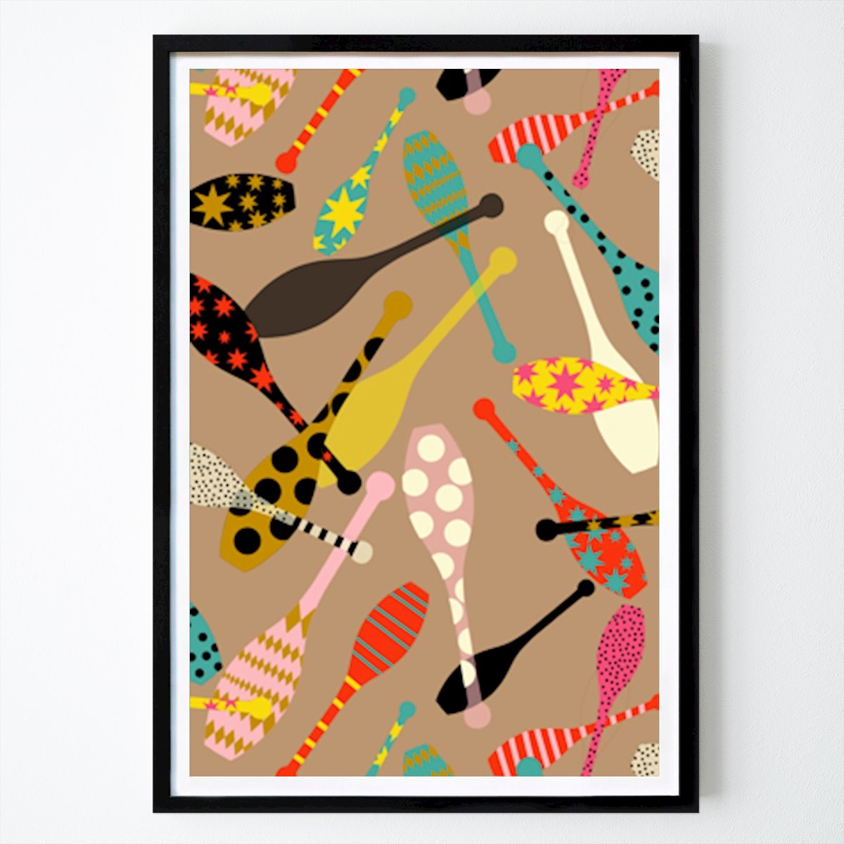 Estilo de vida Póster: Circus Juggling clubs de Uta krogmann