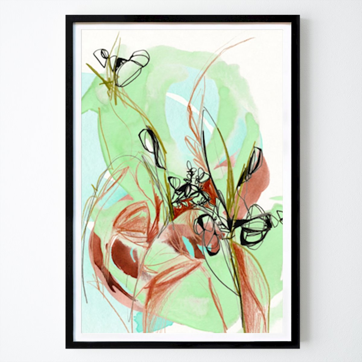 Botanical Poster: Elegance of Nature by Jenja Braun