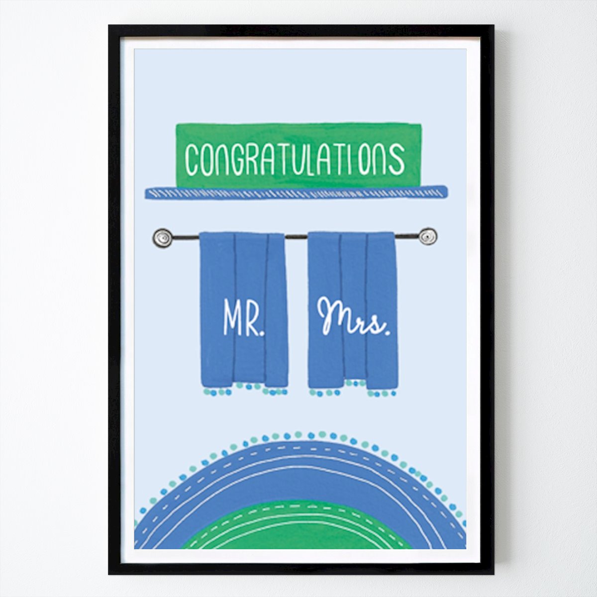 Art Poster: Mr. And Mrs. von Sara Coulter