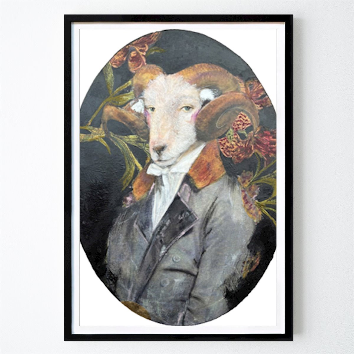 Djur Poster: Regal Ram Portrait av Karenina Fabrizzi
