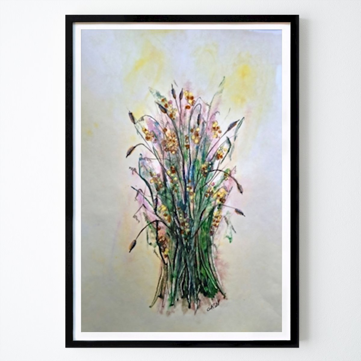 Italy Poster: Blooming Harmony by Lena Kolambet