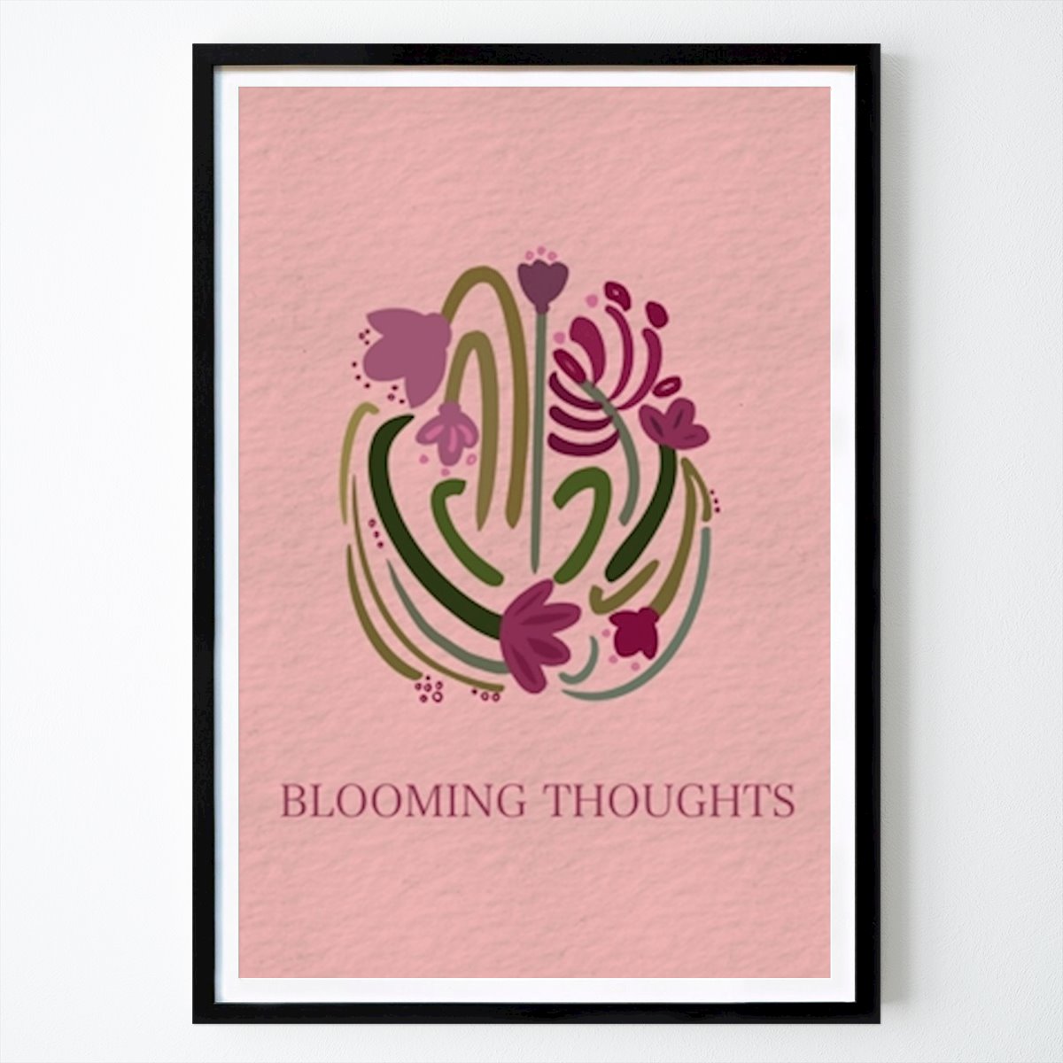 Botanisk Poster: The Mind Garden av Art by the Ocean