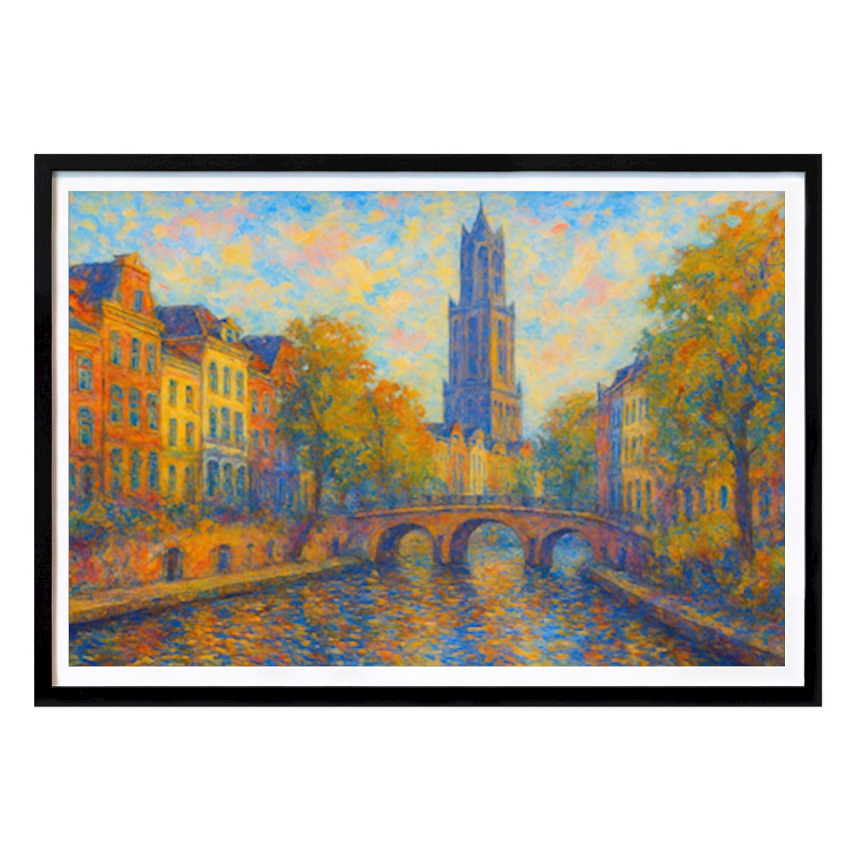 Byer & Steder Plakat: Utrecht maleri av Ilse Kauffeld