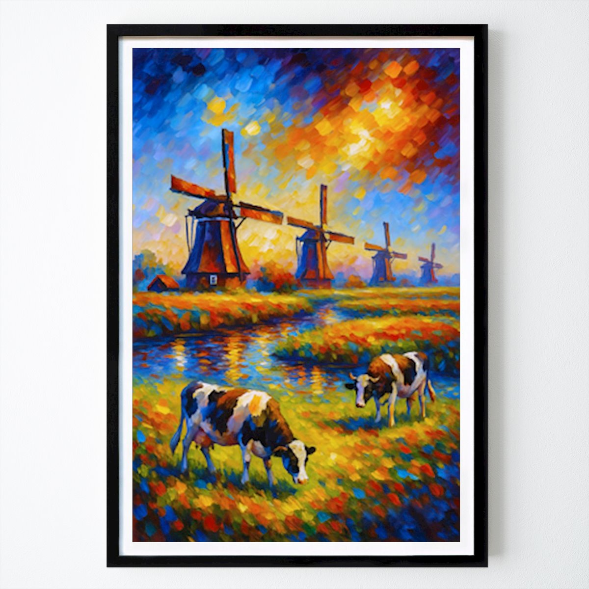 Nature Poster: The Netherlands painting by Ilse Kauffeld