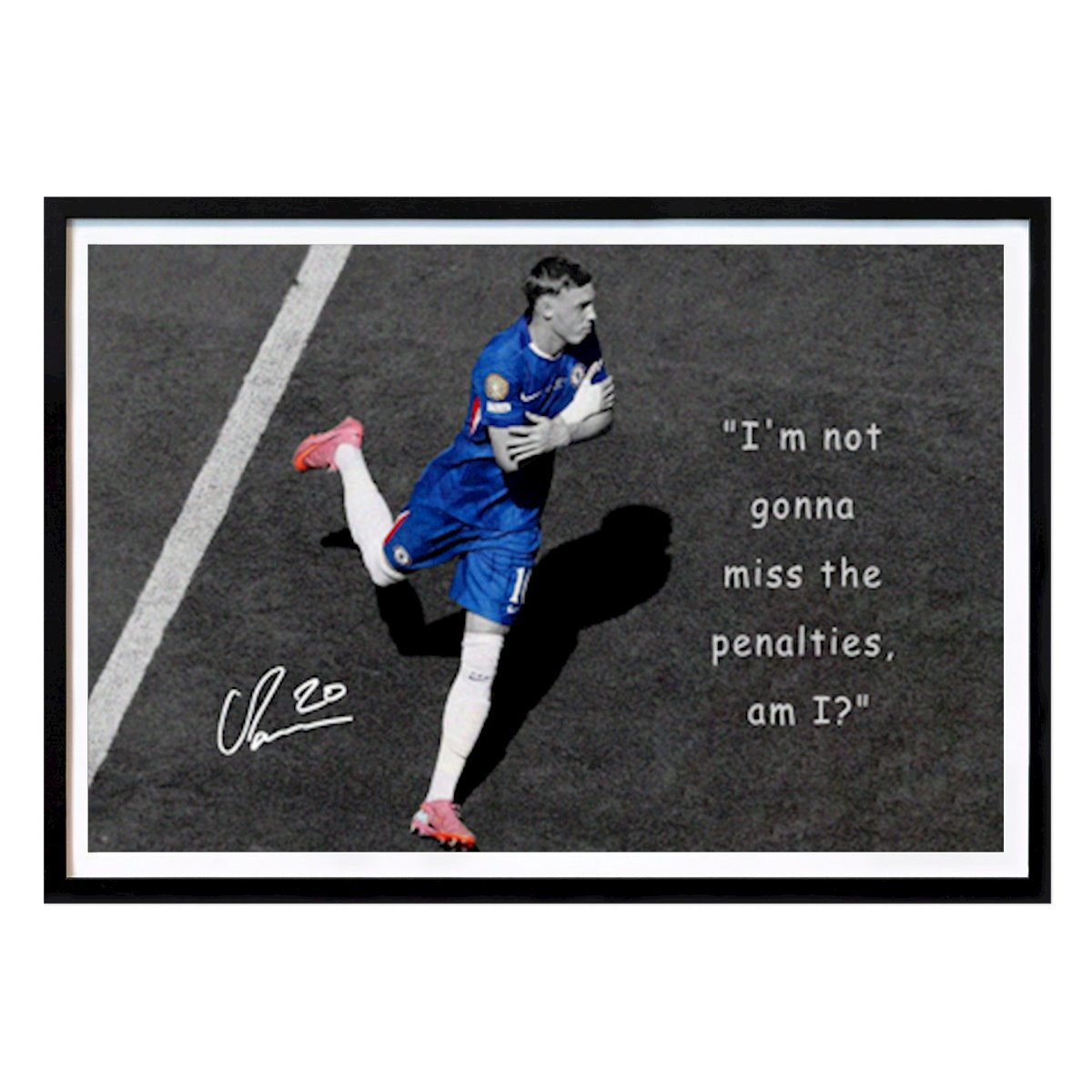 Football Poster: Cole Palmer by ArtStyle Funny